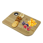 "KERN" Bamboo Serving & Cutting Board With Silicone Hanging Ring 
